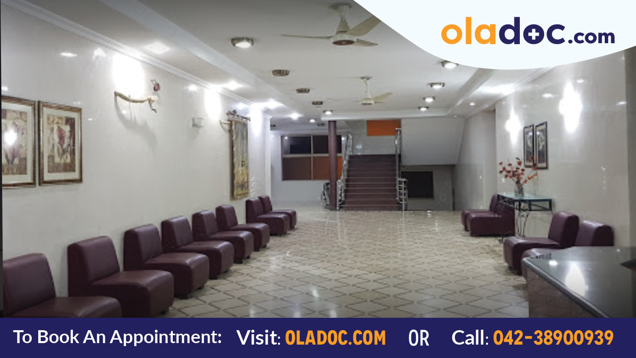 Lobby at Ihsan Mumtaz Hospital lahore